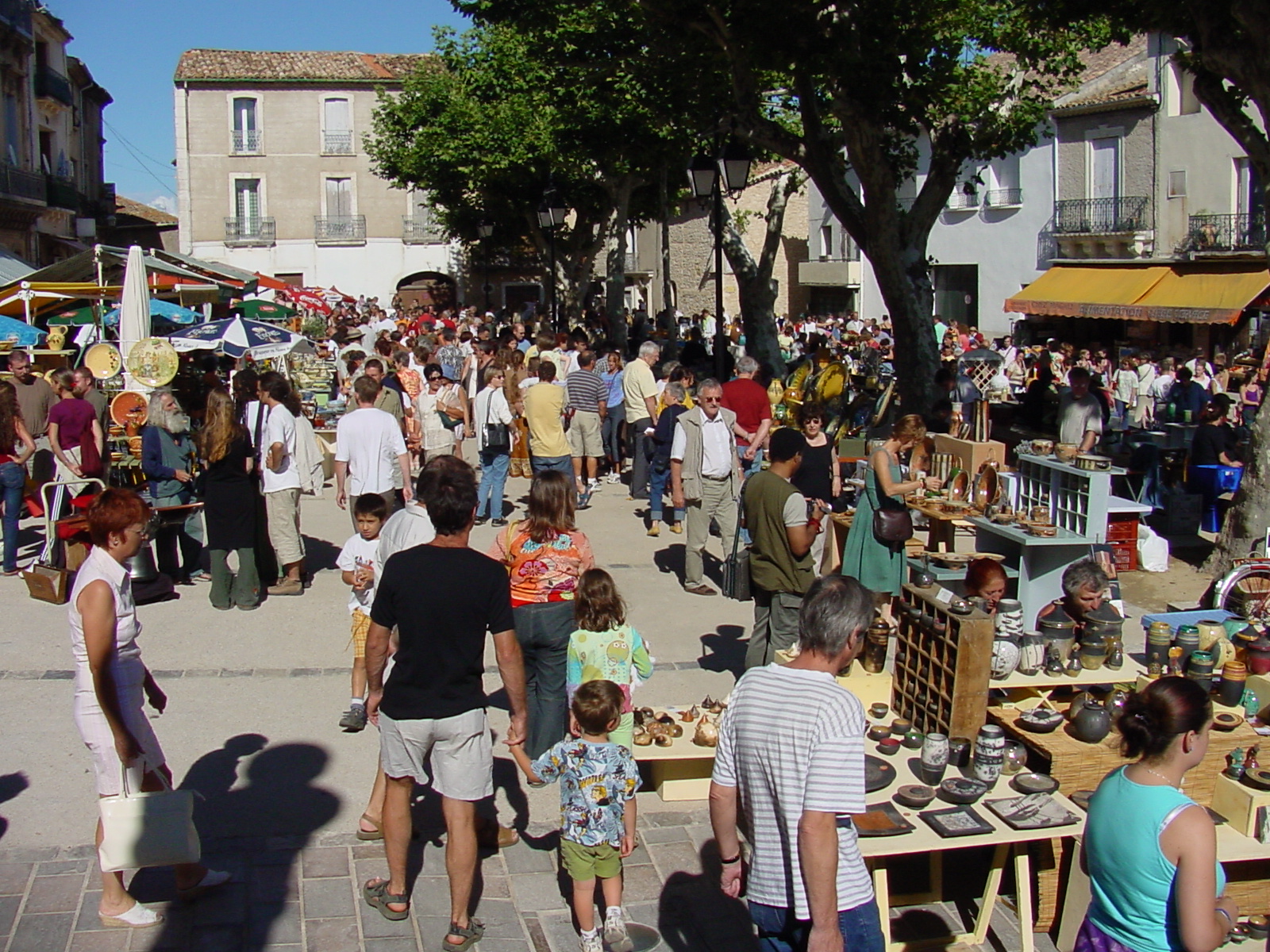 Terre Vivante, Marché potier