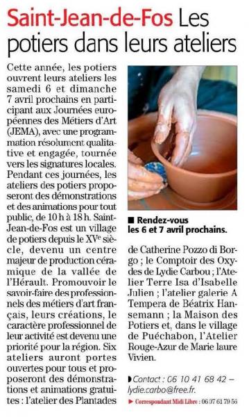 Jema 2019 article midi libre page 2